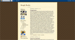 Desktop Screenshot of beaglebooks.blogspot.com
