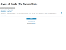 Tablet Screenshot of namboothiri.blogspot.com