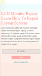 Mobile Screenshot of lcdmonitorrepair.blogspot.com