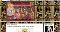 Desktop Screenshot of escravasdemaria.blogspot.com