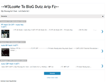 Tablet Screenshot of dutz-arip-fz.blogspot.com