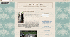 Desktop Screenshot of cyndiandcompany.blogspot.com