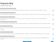 Tablet Screenshot of etiquette.blogspot.com