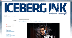 Desktop Screenshot of icebergink.blogspot.com