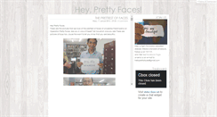 Desktop Screenshot of heyprettyfaces.blogspot.com