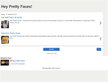 Tablet Screenshot of heyprettyfaces.blogspot.com