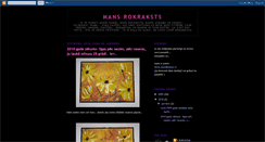 Desktop Screenshot of mansrokraksts.blogspot.com