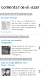 Mobile Screenshot of comentarios-al-azar.blogspot.com