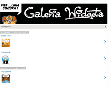 Tablet Screenshot of galeriawidgeta.blogspot.com