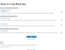 Tablet Screenshot of agayblackman.blogspot.com