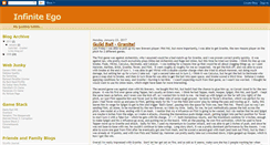 Desktop Screenshot of infiniteego.blogspot.com