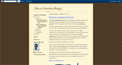 Desktop Screenshot of bio11geneticablogg.blogspot.com