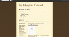 Desktop Screenshot of escotismotradicional.blogspot.com