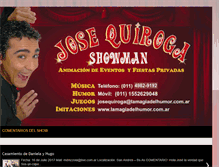 Tablet Screenshot of josequirogashowman.blogspot.com