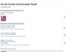 Tablet Screenshot of ciadocartao.blogspot.com