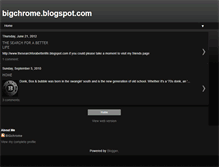 Tablet Screenshot of bigchrome.blogspot.com