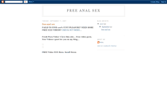 Desktop Screenshot of free-anal-sex.blogspot.com