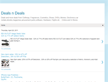 Tablet Screenshot of dealsndeals.blogspot.com