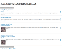 Tablet Screenshot of jual-cacinglumbricusrubellus.blogspot.com