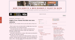 Desktop Screenshot of datingattractivewomen.blogspot.com