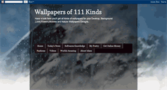 Desktop Screenshot of mywallpapers-111.blogspot.com