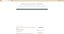 Desktop Screenshot of mortgage-rates-trends.blogspot.com