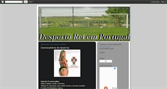 Desktop Screenshot of desportoreiportugal.blogspot.com