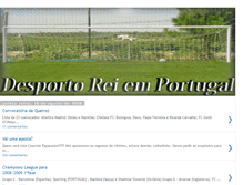 Tablet Screenshot of desportoreiportugal.blogspot.com