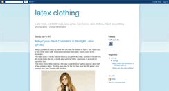 Desktop Screenshot of latex-clothing.blogspot.com