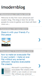 Mobile Screenshot of imodernblog.blogspot.com