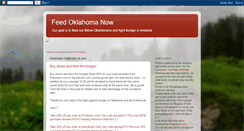 Desktop Screenshot of feedoklahoma.blogspot.com