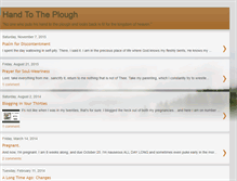 Tablet Screenshot of handtotheplough.blogspot.com