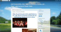 Desktop Screenshot of defensoriadelasegurado-essalud.blogspot.com