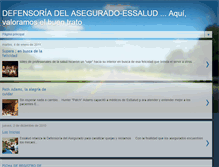 Tablet Screenshot of defensoriadelasegurado-essalud.blogspot.com