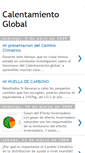 Mobile Screenshot of calentamientoglobalbema.blogspot.com