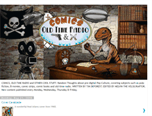 Tablet Screenshot of comicsradio.blogspot.com