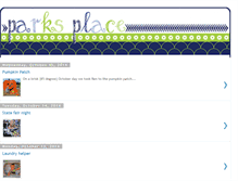 Tablet Screenshot of lmparksplace.blogspot.com