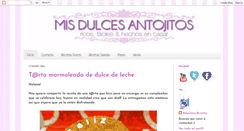 Desktop Screenshot of misdulcesantojitos.blogspot.com