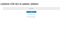 Tablet Screenshot of escortinamman.blogspot.com
