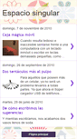 Mobile Screenshot of elespaciosingular.blogspot.com