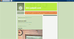 Desktop Screenshot of palpalibiru.blogspot.com