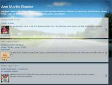 Tablet Screenshot of annmartinbowler.blogspot.com