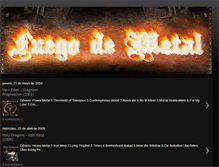 Tablet Screenshot of fuegodemetal.blogspot.com