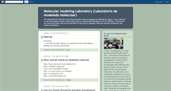 Desktop Screenshot of farmacologiacomputacional.blogspot.com
