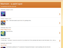 Tablet Screenshot of marinich.blogspot.com