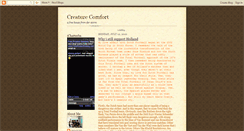 Desktop Screenshot of creature-comfort-at.blogspot.com