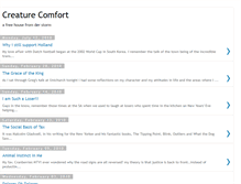 Tablet Screenshot of creature-comfort-at.blogspot.com