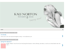 Tablet Screenshot of kalinorton.blogspot.com
