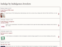 Tablet Screenshot of indulgebyindulgencejewelers.blogspot.com