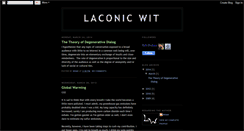 Desktop Screenshot of laconicwit.blogspot.com